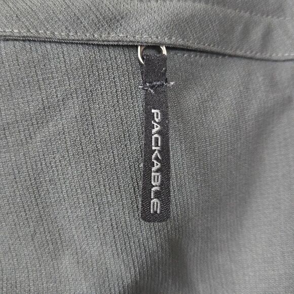 Columbia Omni-Shade Packable Skort Sun Protection Hiking Trail Skirt/Short Gray - Picture 6 of 13